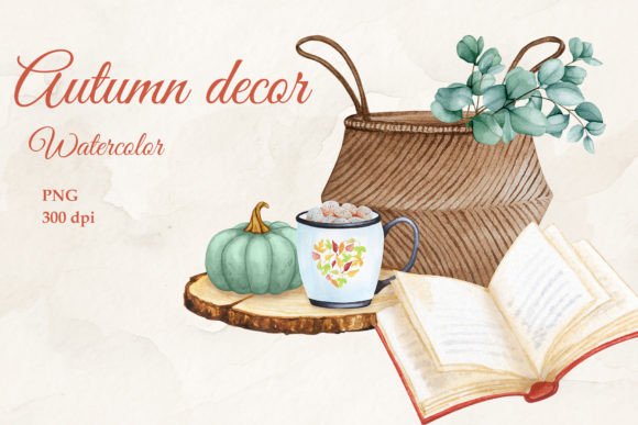 Download Autumn Decor. Sublimation. Clipart. PNG - Autumn decor Collection