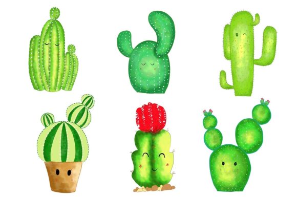 Download Cactus Watercolor Florals Clipart - Watercolor florals clipart Collection