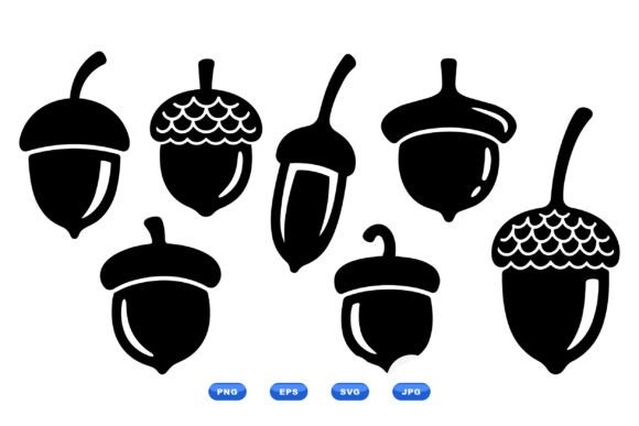 Download Autumn Acorn Clipart Collection - Premium Resources